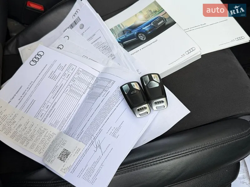 Внедорожник / Кроссовер Audi Q7 2016 в Шептицькому документ