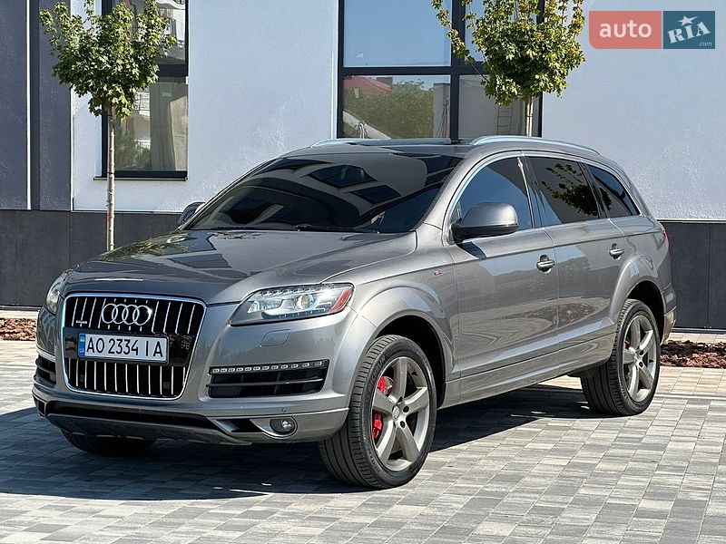 Внедорожник / Кроссовер Audi Q7 2013 в Мукачево