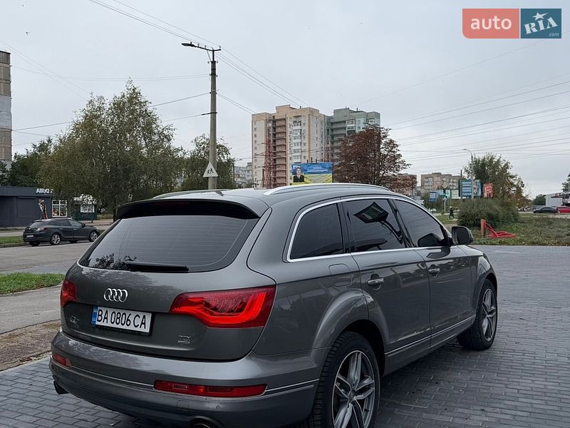 Позашляховик / Кросовер Audi Q7 2015 в Кропивницькому