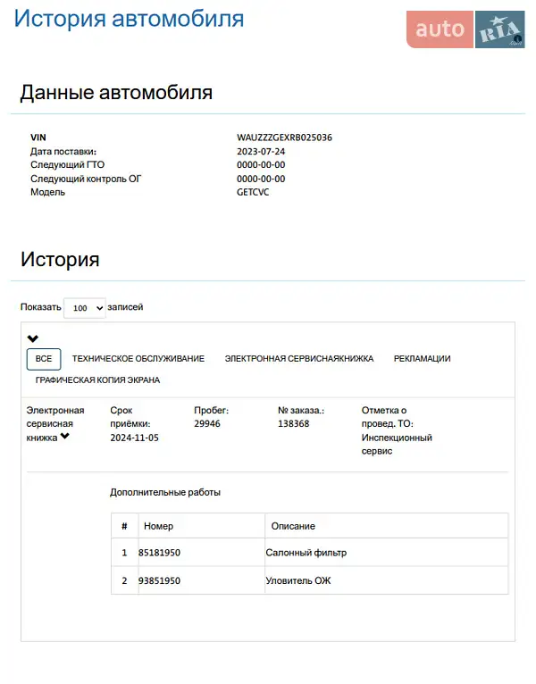 Внедорожник / Кроссовер Audi Q8 Sportback e-tron 2023 в Луцке документ 3 фото Внедорожник / Кроссовер Audi Q8 Sportback e-tron 2023 в Луцке документ