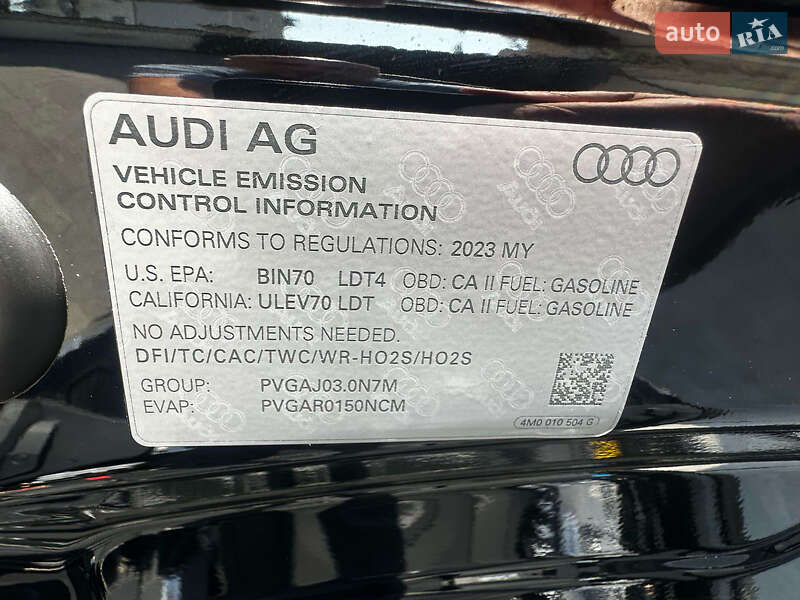Внедорожник / Кроссовер Audi Q8 2023 в Черновцах