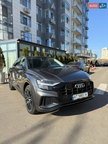 2020 Audi Q8, VIN WA1EVAF16LD024226:plate — фото 1 (autoria)