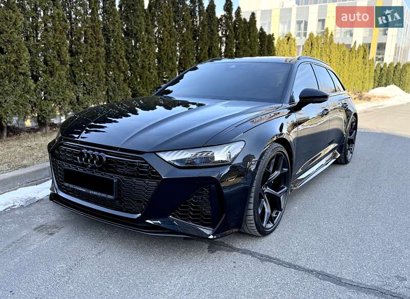 2025 Audi RS6, VIN WUAZZZF29SN910250:plate — фото 1 (autoria)