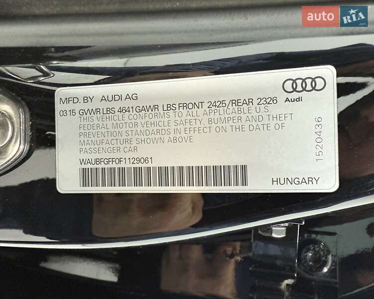 Седан Audi S3 2015 в Одессе фото 40 Седан Audi S3 2015 в Одессе