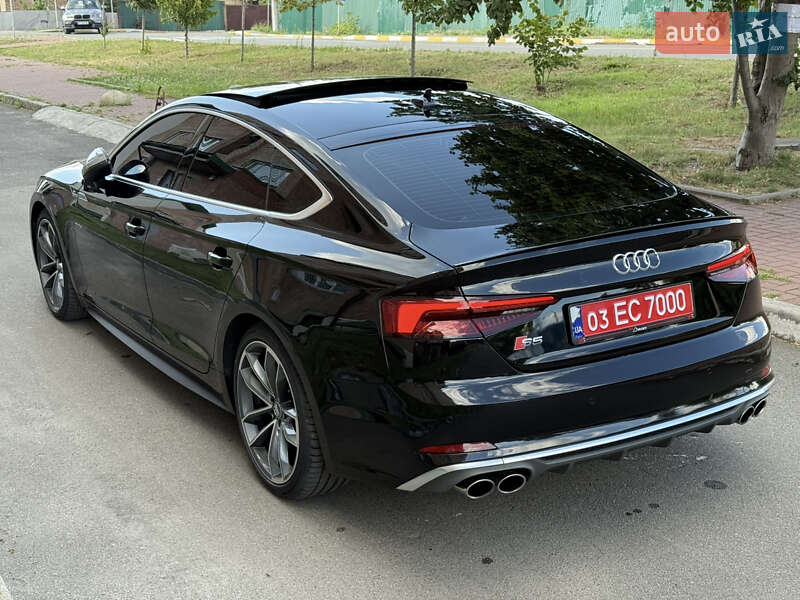 Лифтбек Audi S5 Sportback 2018 в Киеве