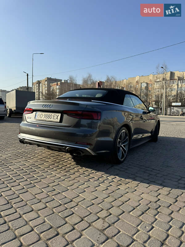 Кабриолет Audi S5 2017 в Тернополе