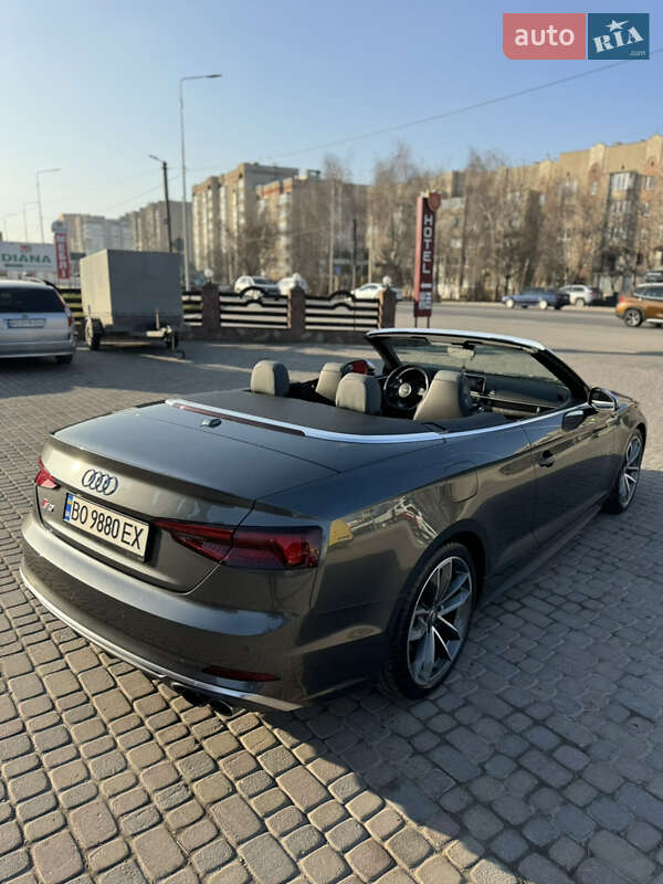 Кабриолет Audi S5 2017 в Тернополе
