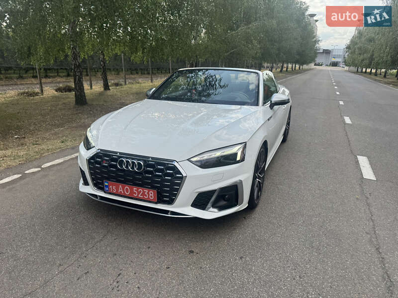 Кабриолет Audi S5 2022 в Днепре