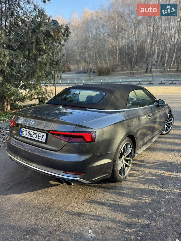 Кабриолет Audi S5 2017 в Тернополе фото 5 Кабриолет Audi S5 2017 в Тернополе