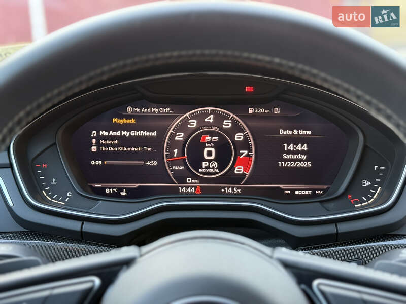 Купе Audi S5 2018 в Дніпрі