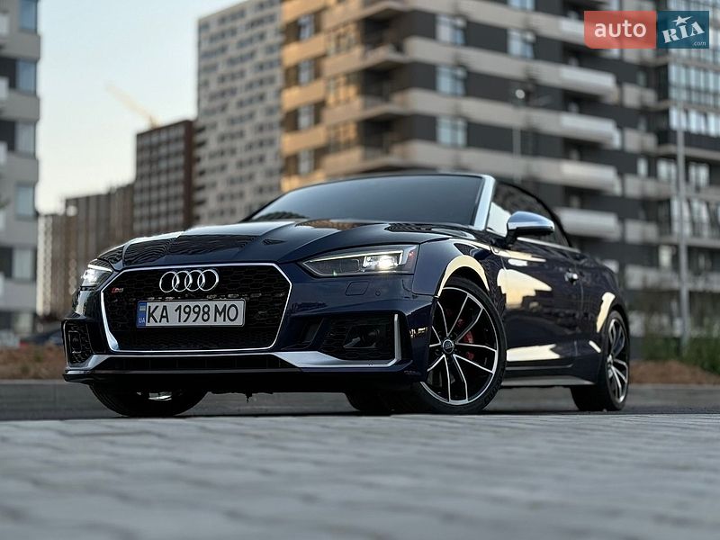 Кабриолет Audi S5 2017 в Киеве