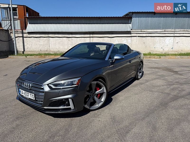 Кабриолет Audi S5 2019 в Киеве
