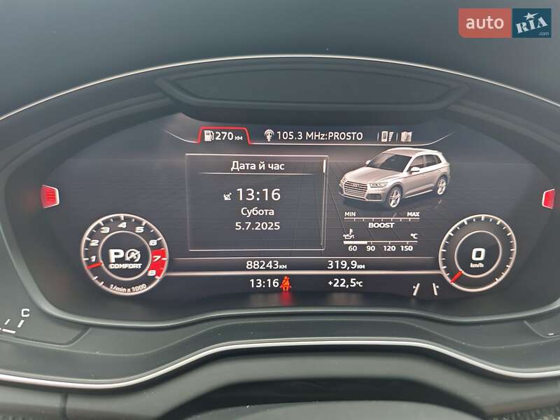 Внедорожник / Кроссовер Audi SQ5 2018 в Одессе