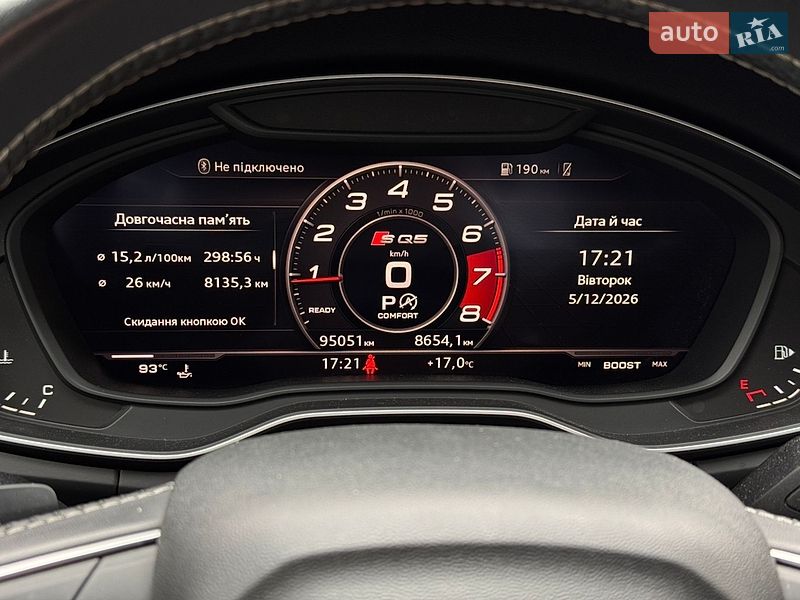 Внедорожник / Кроссовер Audi SQ5 2019 в Киеве