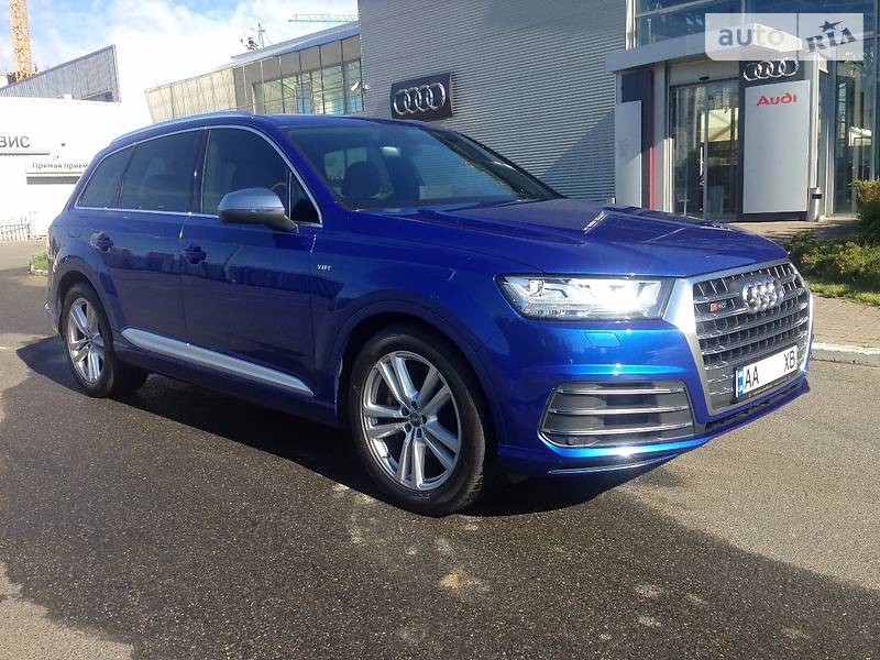 Внедорожник / Кроссовер Audi SQ7 2016 в 
