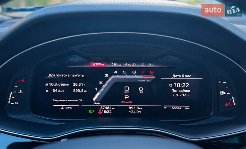 Внедорожник / Кроссовер Audi SQ8 2021 в Львове