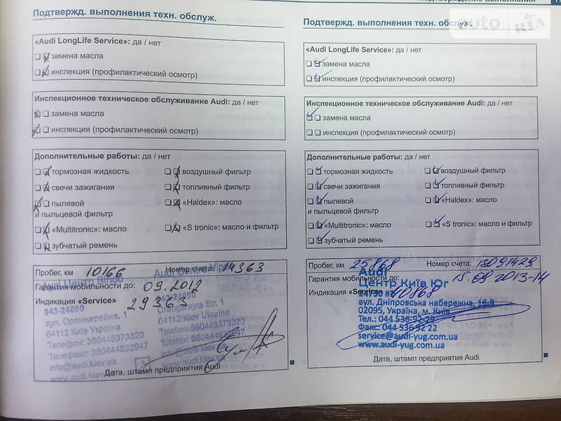 Купе Audi TT S 2010 в Киеве фото 13 Купе Audi TT S 2010 в Киеве