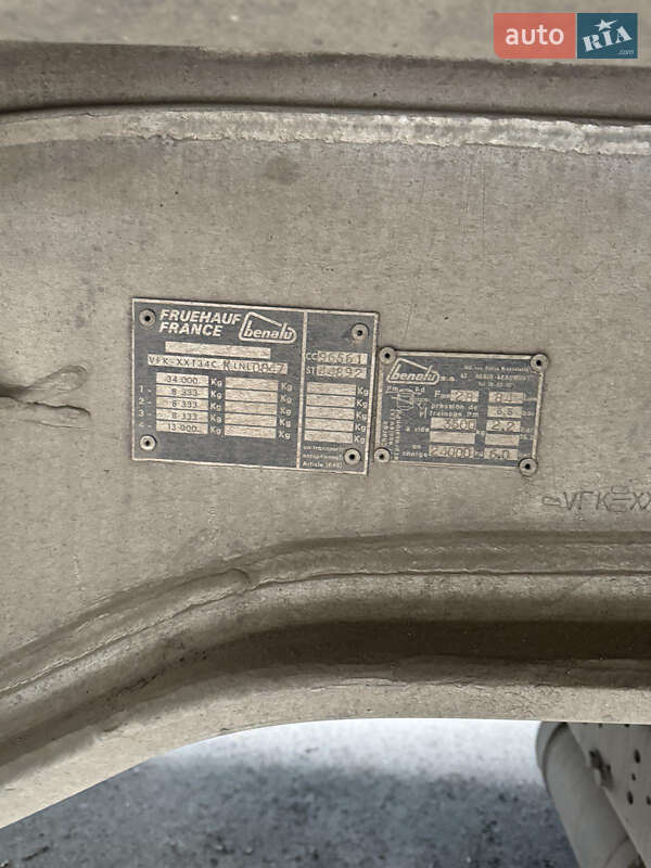 Самоскид напівпричіп Benalu Benalu 1990 в Миколаєві фото 6 Самоскид напівпричіп Benalu Benalu 1990 в Миколаєві