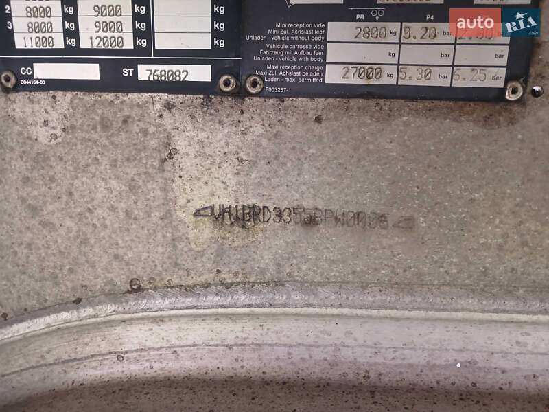 Самоскид напівпричіп Benalu Bencere 2005 в Запоріжжі