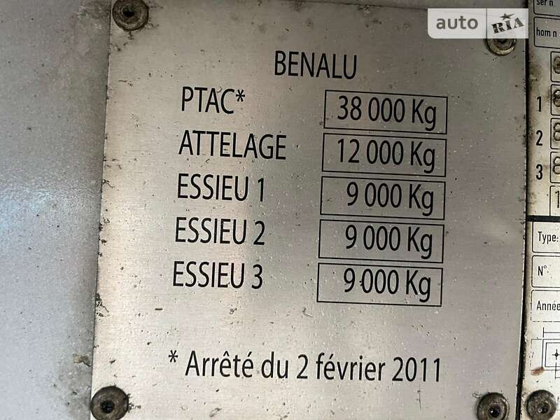 Самосвал полуприцеп Benalu C34CMS01 2008 в Тернополе фото 28 Самосвал полуприцеп Benalu C34CMS01 2008 в Тернополе