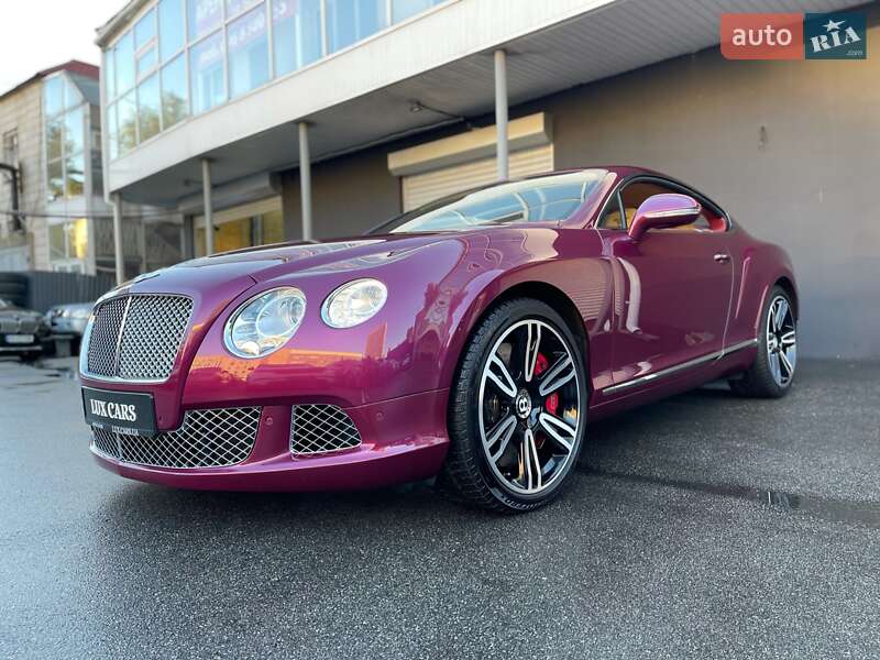 Купе Bentley Continental GT 2012 в Киеве