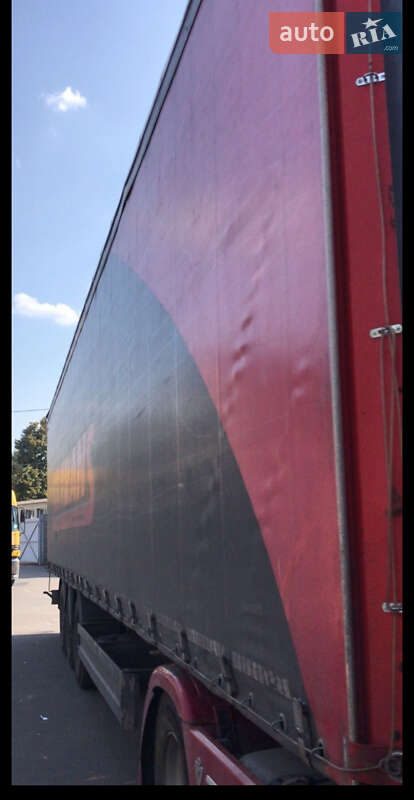 Тентованный борт (штора) - полуприцеп Berger SAPL 2012 в Львове