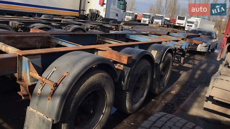 Контейнеровоз полуприцеп Blumhardt SAL 1993 в Одессе фото 3 Контейнеровоз полуприцеп Blumhardt SAL 1993 в Одессе