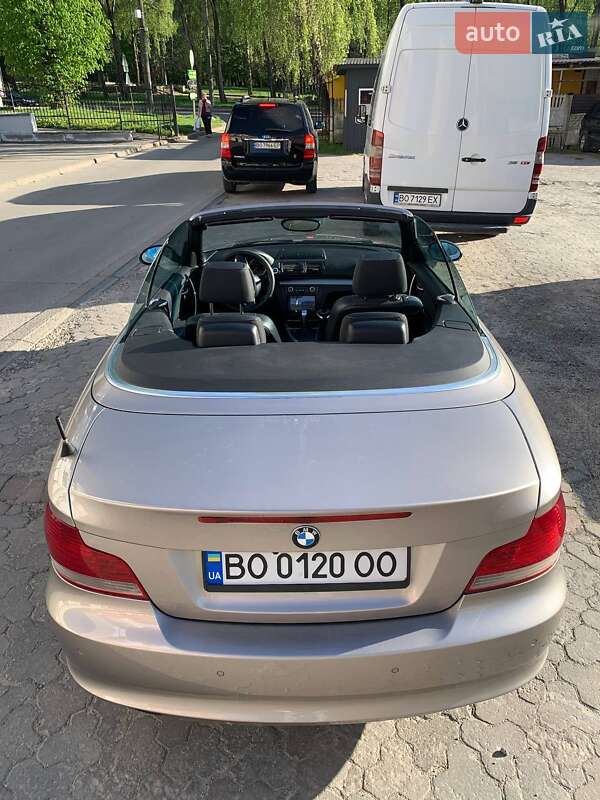 Кабриолет BMW 1 Series 2008 в Тернополе