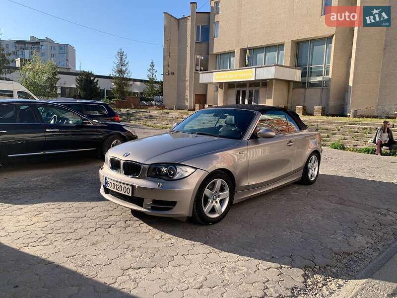 Кабриолет BMW 1 Series 2008 в Тернополе