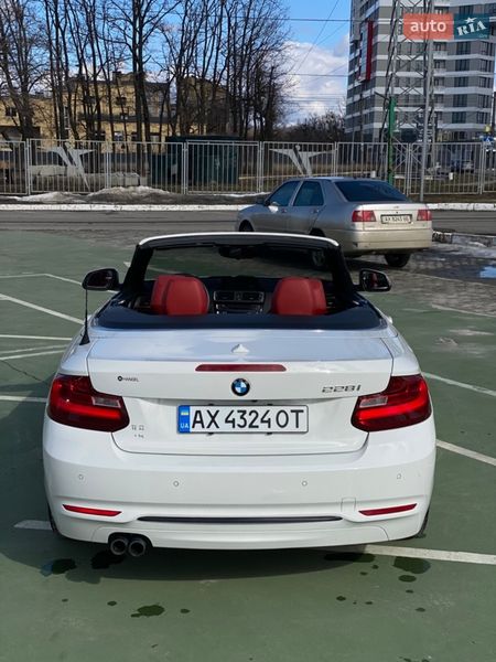 Кабриолет BMW 2 Series 2016 в Харькове