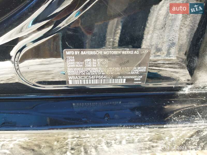 Седан BMW 3 Series 2014 в Львові фото 38 Седан BMW 3 Series 2014 в Львові