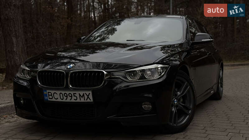 Седан BMW 3 Series 2016 в Львове