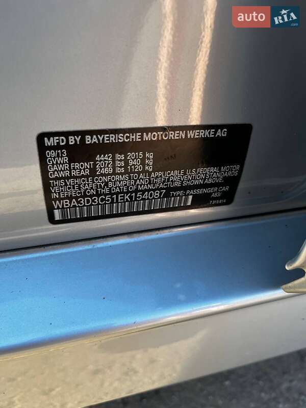 Седан BMW 3 Series 2013 в Фастове фото 11 Седан BMW 3 Series 2013 в Фастове