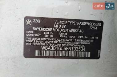 Седан BMW 3 Series 2014 в 