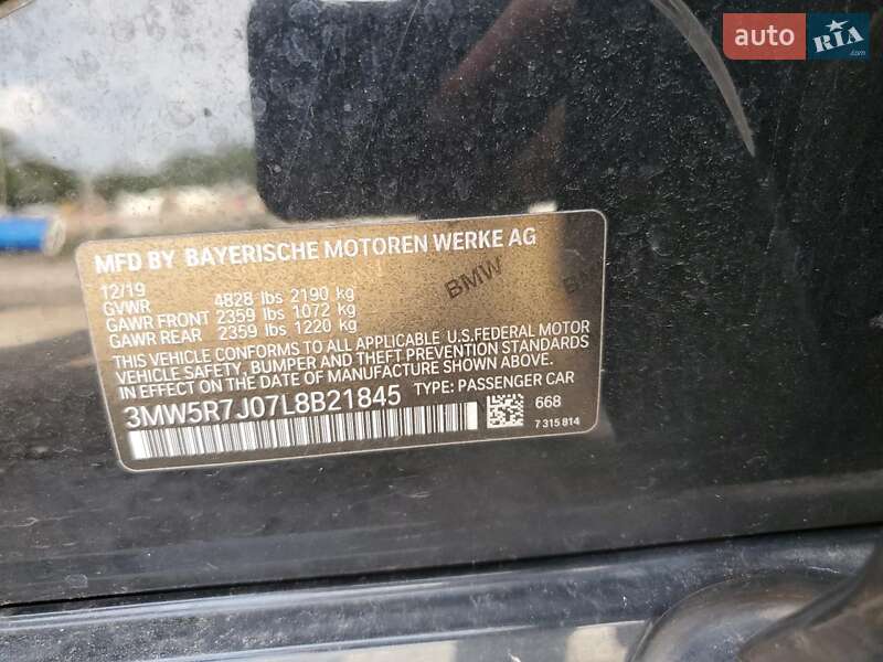 Седан BMW 3 Series 2020 в Черновцах фото 12 Седан BMW 3 Series 2020 в Черновцах