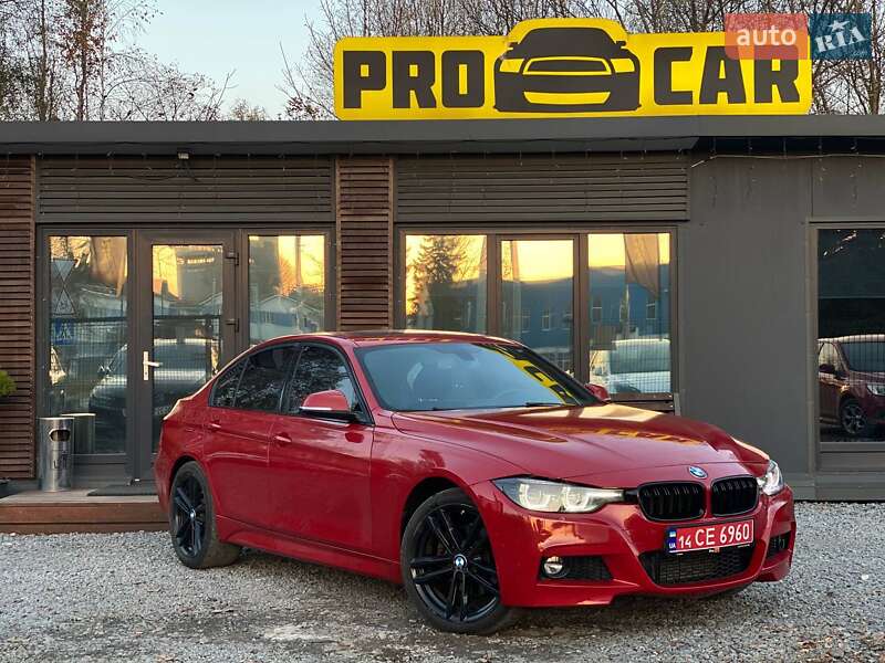 Седан BMW 3 Series 2016 в Львове