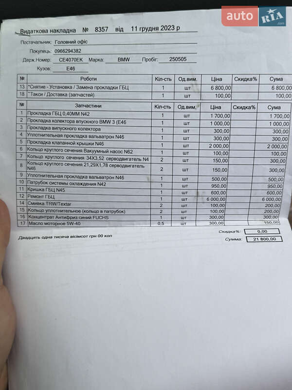 Универсал BMW 3 Series 2004 в Ивано-Франковске