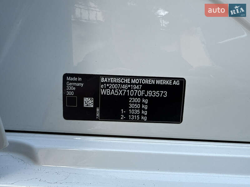 Седан BMW 3 Series 2020 в Одесі