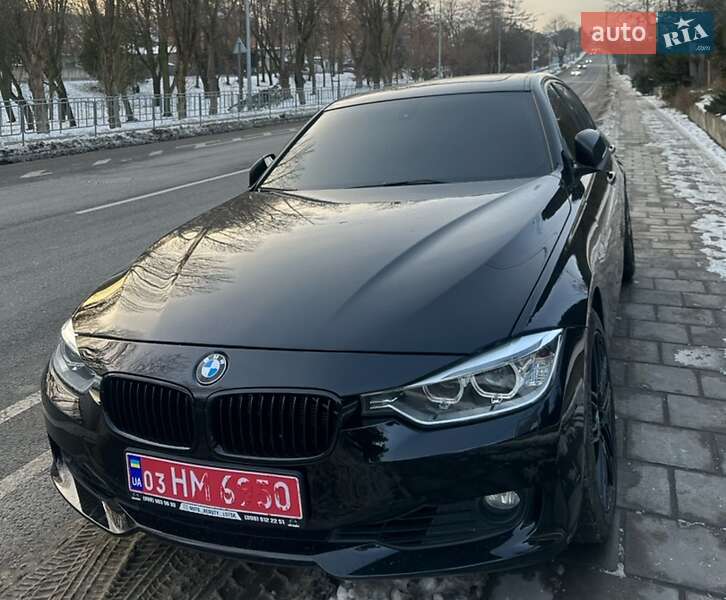 Седан BMW 3 Series 2015 в Львове фото Седан BMW 3 Series 2015 в Львове