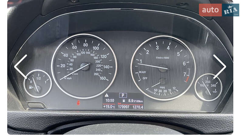 Седан BMW 3 Series 2015 в Львове