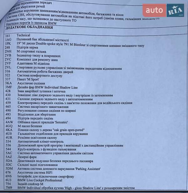 Седан BMW 3 Series 2022 в Одессе