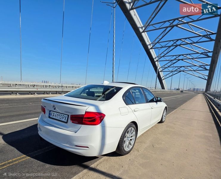 Седан BMW 3 Series 2016 в Киеве