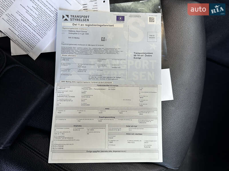 Купе BMW 4 Series Gran Coupe 2020 в Нововолынске