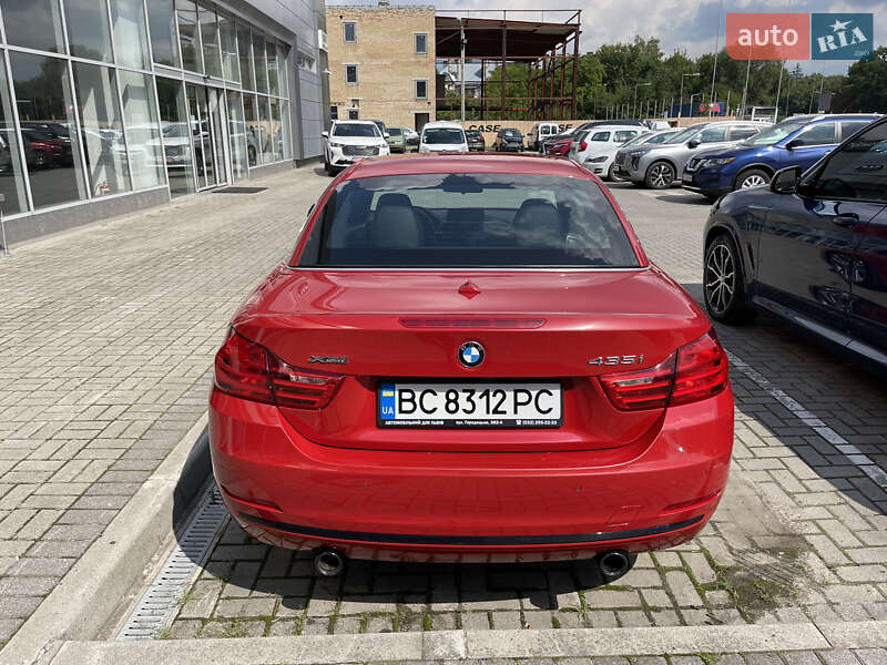 Кабриолет BMW 4 Series 2016 в Львове