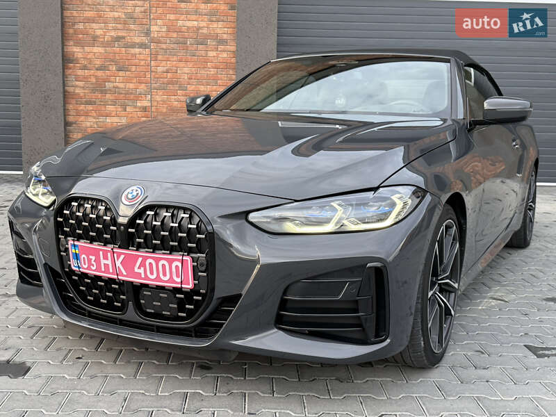 Кабриолет BMW 4 Series 2022 в Черновцах