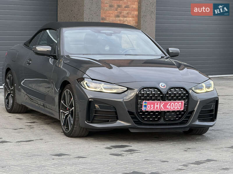 Кабриолет BMW 4 Series 2022 в Черновцах