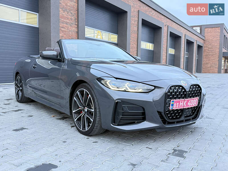Кабриолет BMW 4 Series 2022 в Черновцах