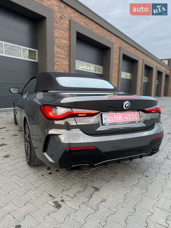 Кабриолет BMW 4 Series 2022 в Черновцах