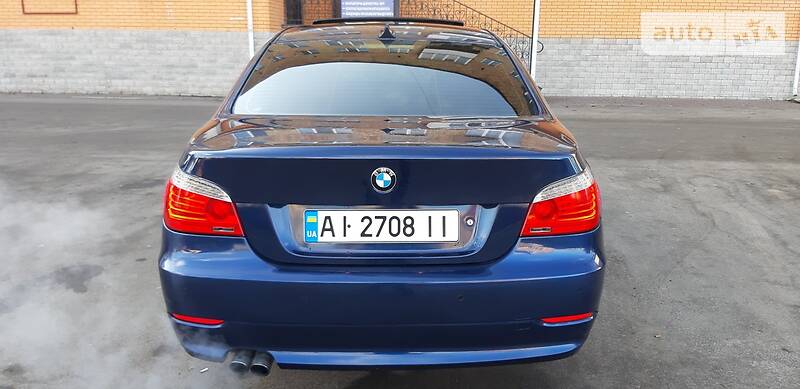 Седан BMW 5 Series 2009 в Вишневому фото 6 Седан BMW 5 Series 2009 в Вишневому