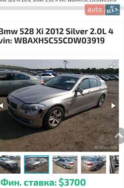 Седан BMW 5 Series 2012 в Полтаве